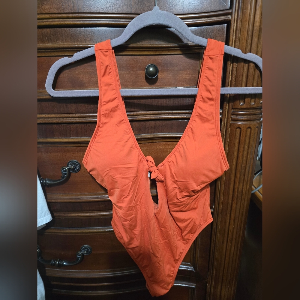 bikini lab Orange One-Piece Swimsuit